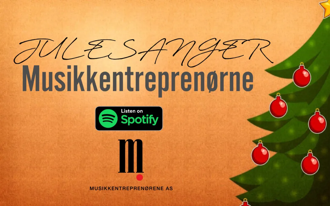 Julespilleliste fra Musikkentreprenørene